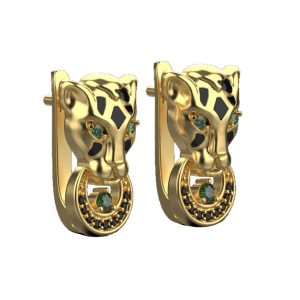 Серьги "Пантеры"